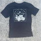 Clean Vintage Black Guerrilla Tees DaVinci Drummer Graphic T-Shirt Size M