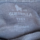 Clean Vintage Black Guerrilla Tees DaVinci Drummer Graphic T-Shirt Size M