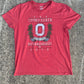 Clean Vintage Classic Ohio State University Red T-Shirt Size L