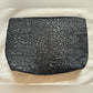 Clean Elegant Unique Lancôme Black Textured Floral Makeup Bag