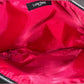Clean Elegant Unique Lancôme Black Textured Floral Makeup Bag