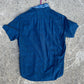 Clean Robert Graham Blue Casual Button Down Shirt Size L