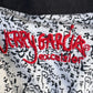 Clean Jerry Garcia Black and White Artistic Button Down Shirt Size L