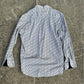 Clean Jerry Garcia Black and White Artistic Button Down Shirt Size L