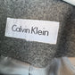 Clean Calvin Klein Charcoal Double-Breasted Pea Coat Size S or M - P21/L30