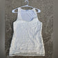 Clean Unique Elegant Express White Top Size M