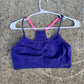 Clean Champion Purple and Pink Women's Sports Bra Size L
