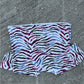 Clean Cool Secret Treasures Multicolor Tiger Print Knit Top Size XL