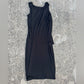 Banana Republic Black Asymmetrical Dress