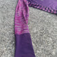 Clean and Unique Reebok Purple and White Stripey Athletic Sweatshirt Size S