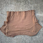 Clean Brown Crop Top with Nashville Embroidery