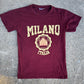 Clean Milano Italia Burgundy T-Shirt