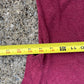 Clean Ambiance Apparel Peace Sign San Francisco Burgundy T Shirt Size S