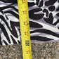 Clean AB Studio Zebra and Leopard Print Blouse Size 14