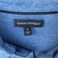 Clean and Comfy Banana Republic Heather Blue Polo Size XL