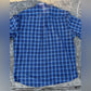 Clean Classic Cabela's Blue and Red Plaid Shirt Very Nice Comfy Size XL