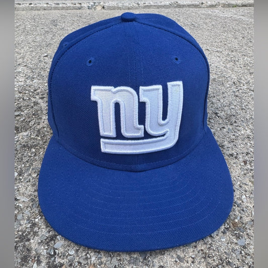 Clean like new New Era New York Giants NFL Blue and White 59FIFTY Cap