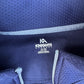 Clean Knights Apparel Men's Navy and Gray 1/4-Zip Performance Jacket Size XL