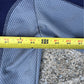 Clean Knights Apparel Men's Navy and Gray 1/4-Zip Performance Jacket Size XL