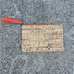 Mary Kay Cork Cosmetic Bag with Red Tassel