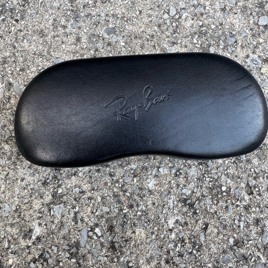 Authentic Ray-Ban Black Sunglasses Case with Cloth