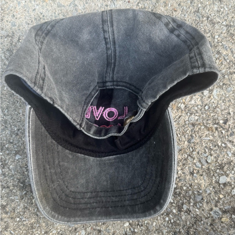 Clean & Cute David and Young Gray Love More Women’s Denim Cap
